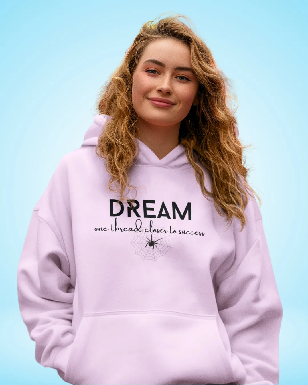 Dream Pink Hooded SweatShirt