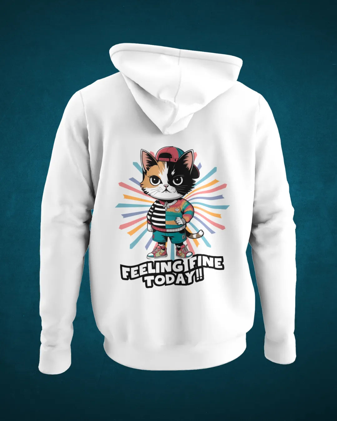 Feeling Fine Today Hooded SweatShirt