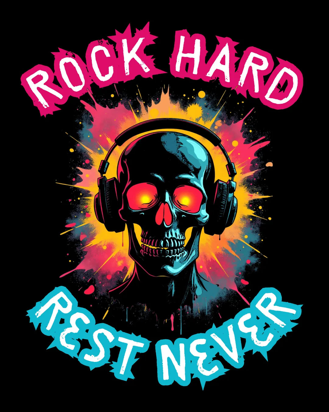 Rock Hard Rest Never T-Shirt