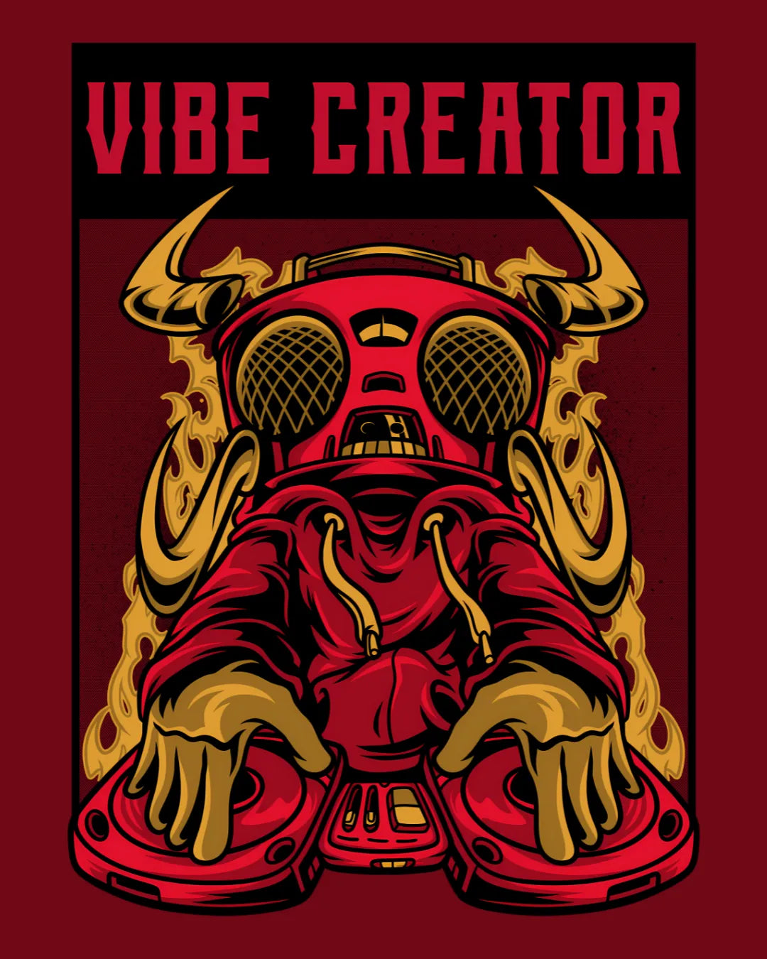 Vibe Creator Oversize Hoodie